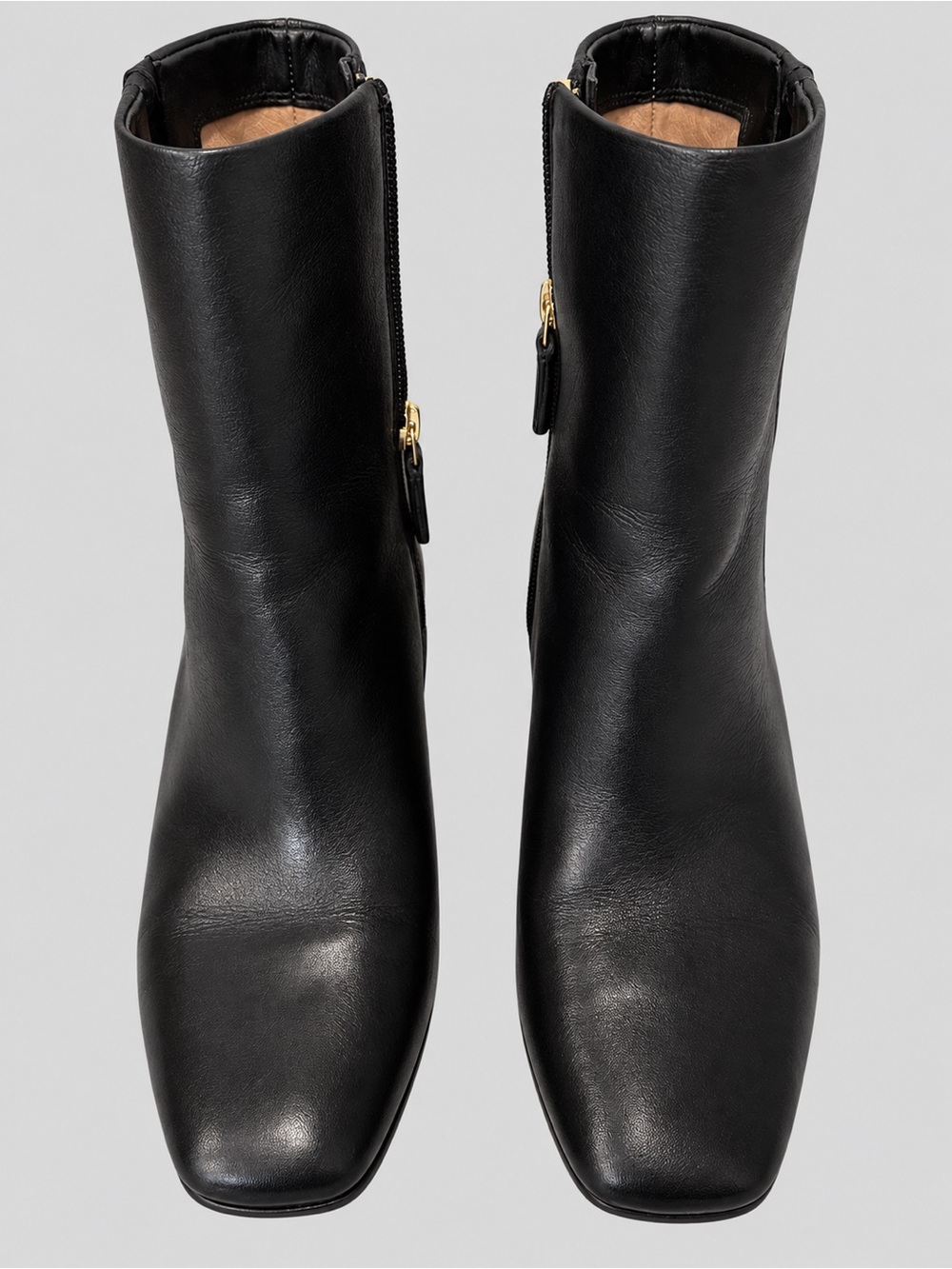 Cole Haan Size 9 Black Leather Boots